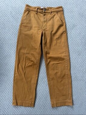 Everlane Women's Straight-Leg Trousers in Tan